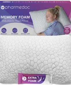 Almohada Ajustable Pharmedoc - Almohadas de Espuma con