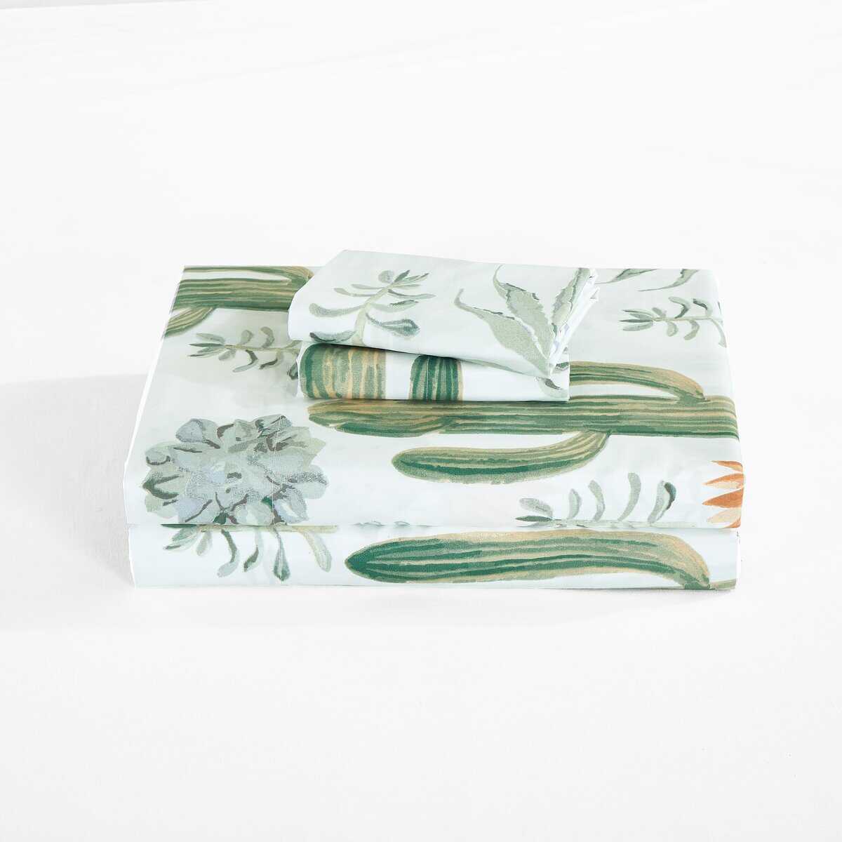 Juego de Sábanas de 4 Piezas Chezmoi -Verde Cactus - Imagen 10