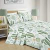 Juego de Sábanas de 4 Piezas Chezmoi -Verde Cactus