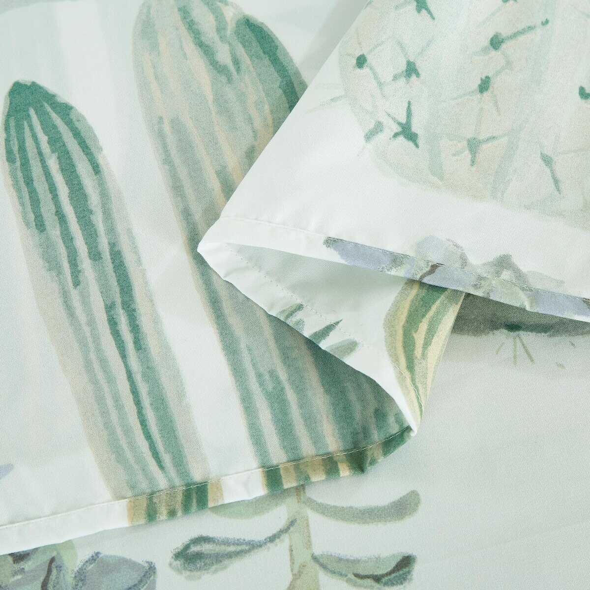 Juego de Sábanas de 4 Piezas Chezmoi -Verde Cactus - Imagen 9