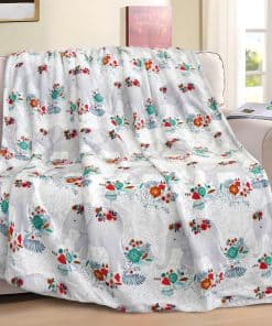 Manta de Elefante para Mujeres Regalos Únicos -adas Gris