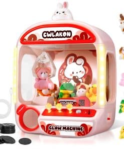 CWLAKON Máquinas de Garra para Niños con Sonido y Luz, Mini