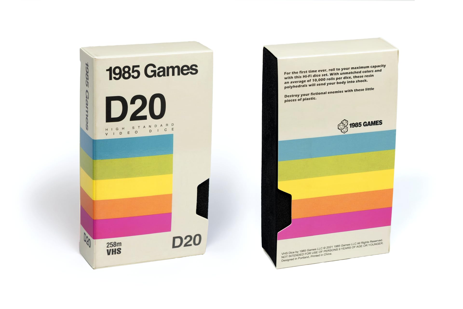 Set de 7 dados D&D de borde afilado hecho a mano de resina - Imagen 5