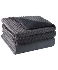 Manta Ponderada yescool con Cubierta Extraíble Gris Suave