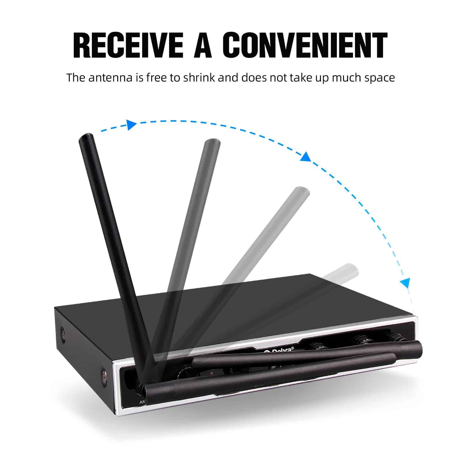 Sistema de Micrófono Inalámbrico D Debra -4 Manuales - Imagen 3