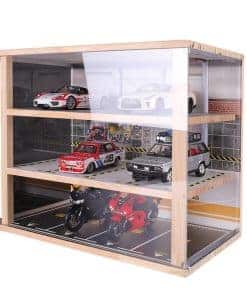 Vitrina para Coches a Escala 1:24 para Escena de