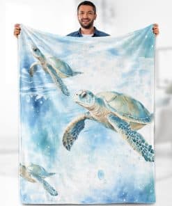 Manta Tortuga Marítima Regalos para Mujeres - Manta