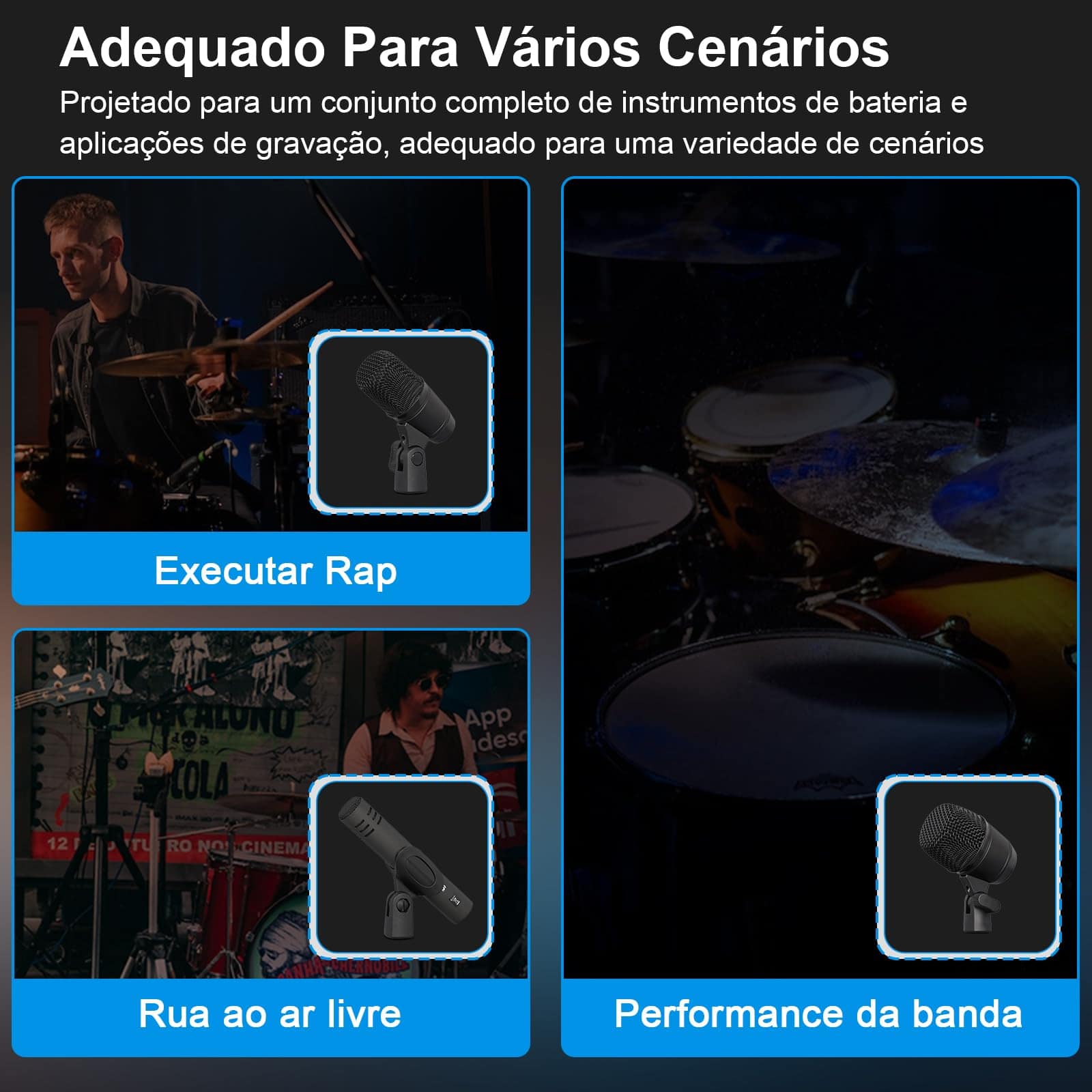 Set de Micrófono Condensador TKLBLS, Micrófono condensador - Imagen 5