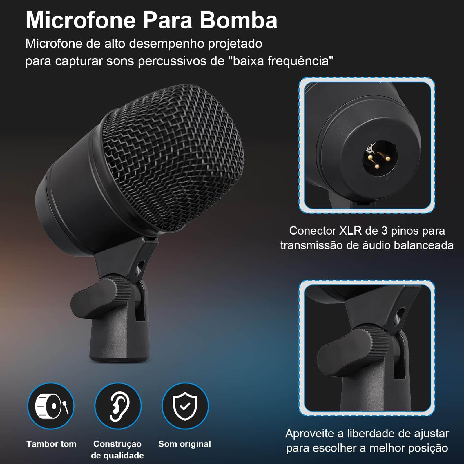 Set de Micrófono Condensador TKLBLS, Micrófono condensador - Imagen 3