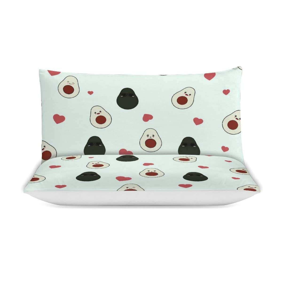 Set de Ropa de Cama de Aguacate Tema de Frutas Juego de - Imagen 4