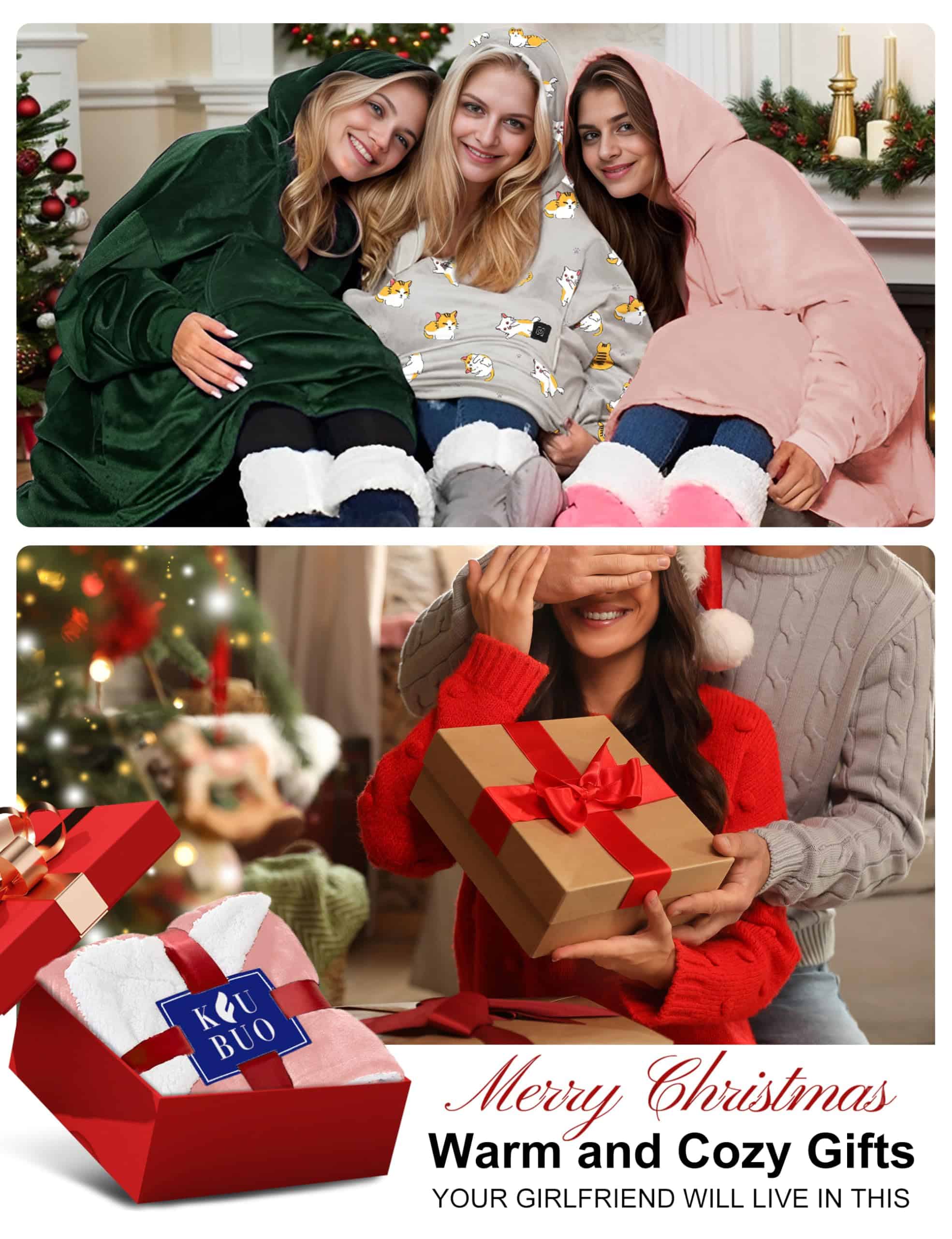 Manta con capucha eléctrica con calefacción KFUBUO, Manta - Imagen 8