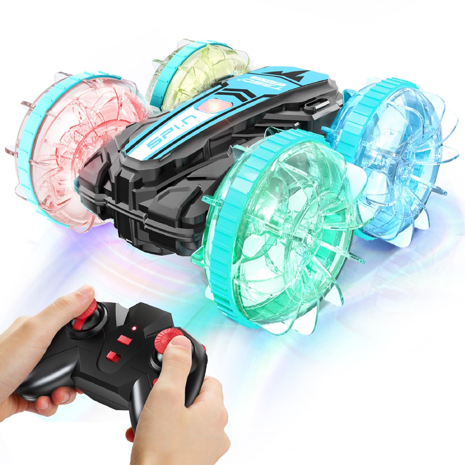 Korffe Coche de Control Remoto, Coches RC Anfibio para