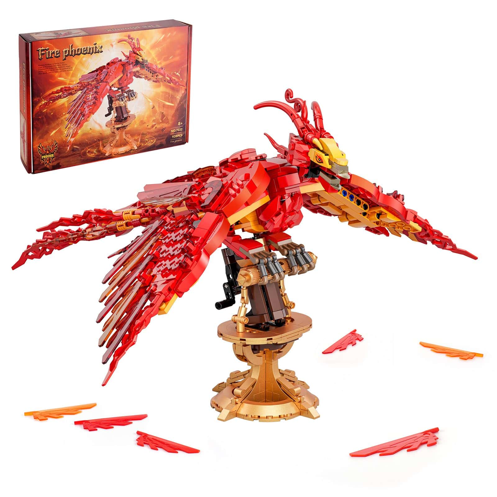 Conjunto de construcción Moc Harry Fire Phoenix?Compatible