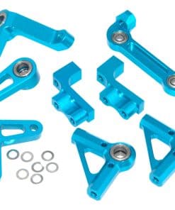 Upgrade Compatible con 1/10 Tamiya TD4 RC Car Steering Arm