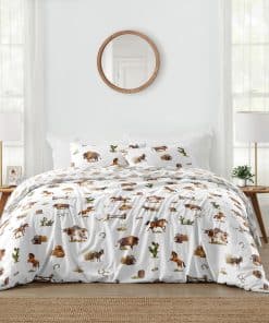 Set de Comforter Queen Sweet Jojo Designs Western Cowboy
