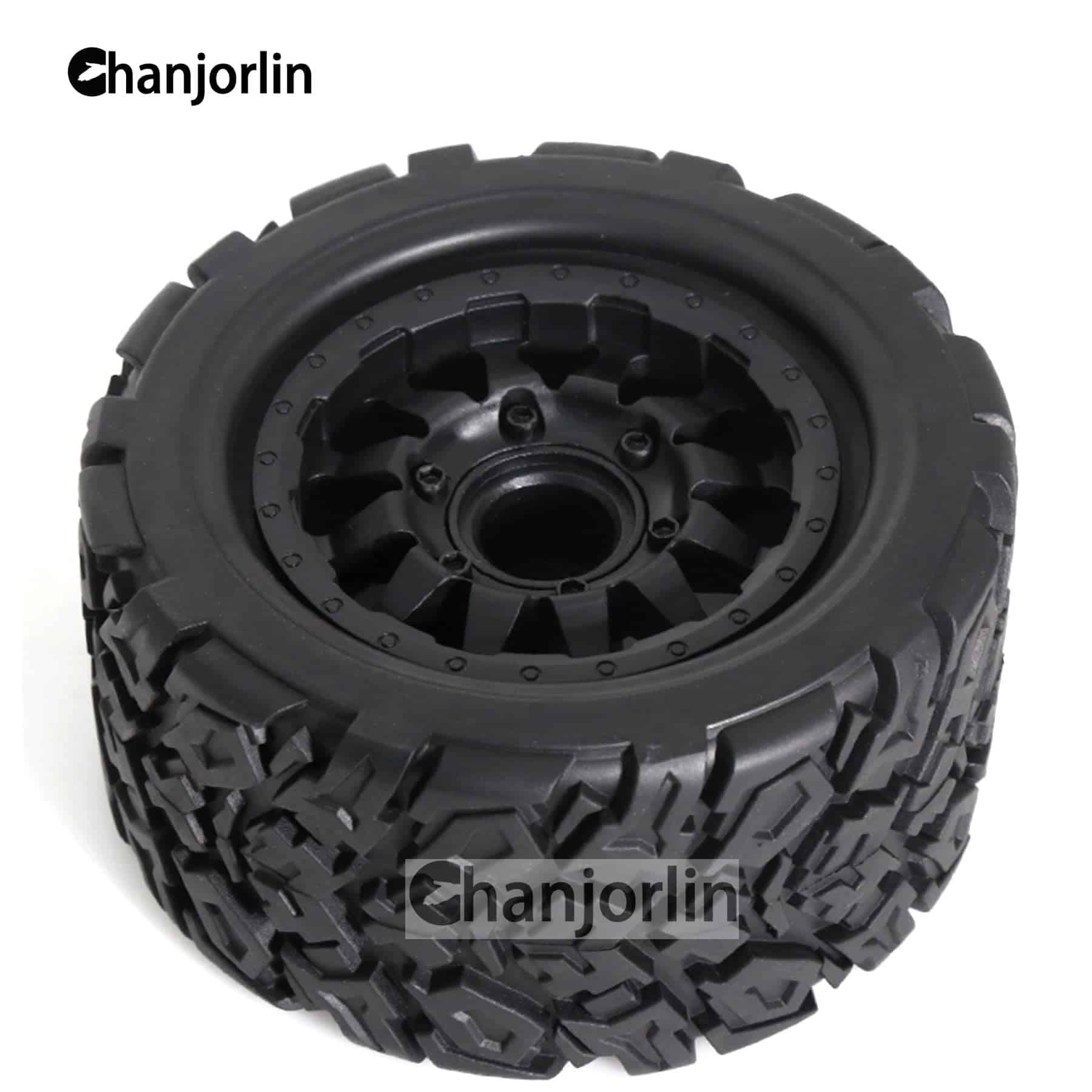 Llantas y Ruedas para Camión RC 1/10 Chanjorlin 12mm 14mm - Imagen 6