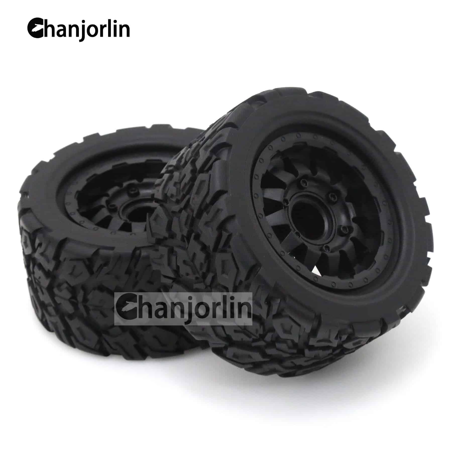 Llantas y Ruedas para Camión RC 1/10 Chanjorlin 12mm 14mm - Imagen 7