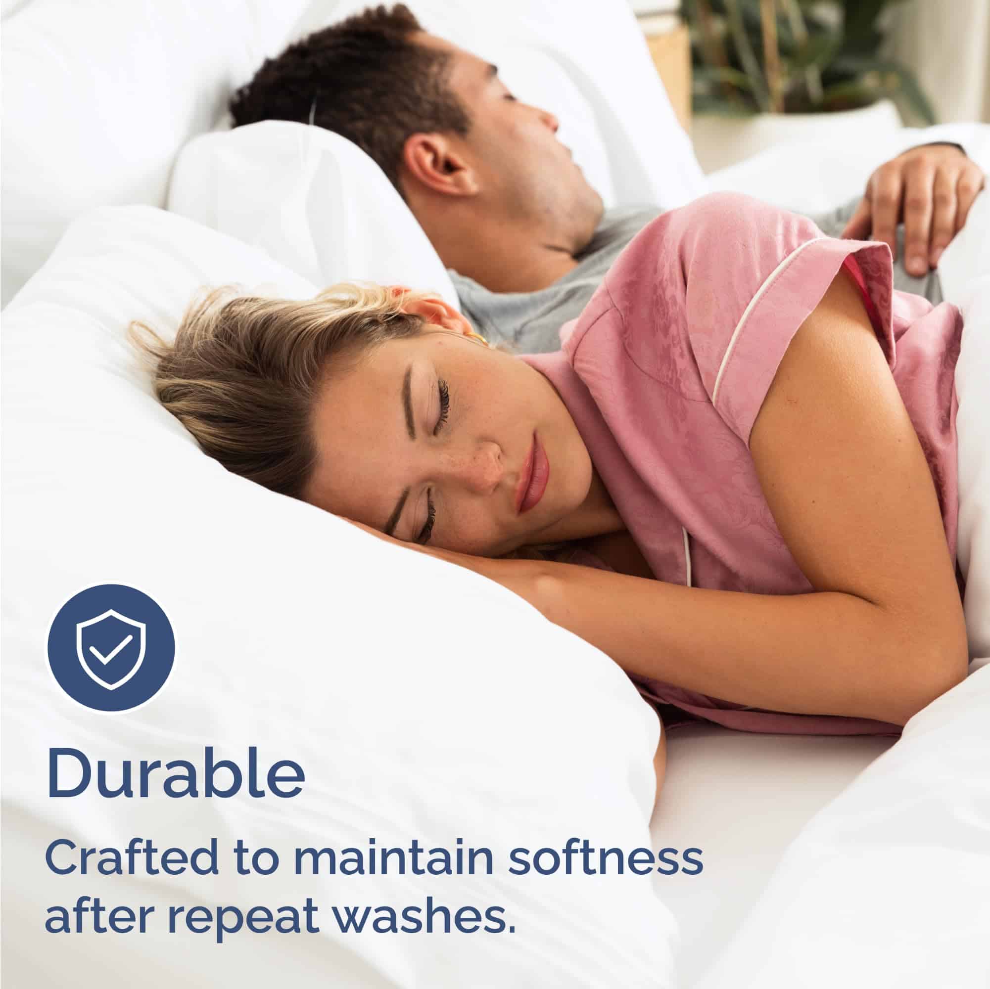 Paquete a granel de 10 juegos de sábanas - -Blanco - Imagen 6