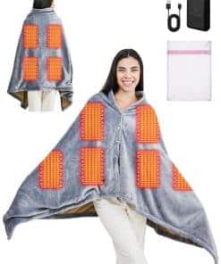 Manta Eléctrica Portátil Bodami USB con Power Bank