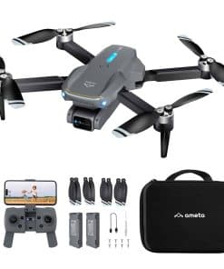 Drones Ameta con Cámara para Adultos 4k UHD, S20 Lite Motor