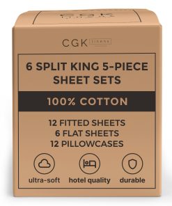 Juego de Sábanas de Paquete a Granel - 6 Juegos de Sábanas