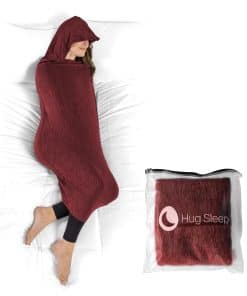 Hug Sleep Hooded Sleep Pod Mini, Manta usable con capucha