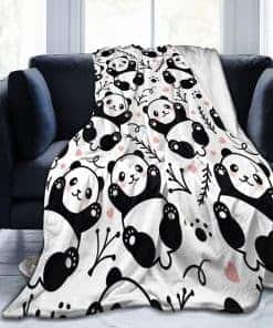 Manta de Panda para Niñas Regalos de Pandas para Mujeres