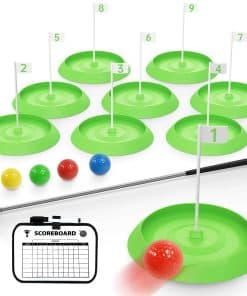 Set de Juego de Mini Golf IGRL, Mini Campo de Golf Incluye