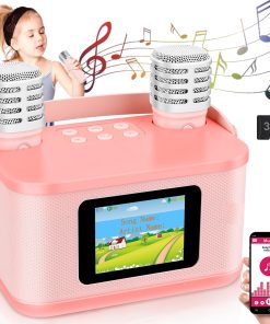 Mini Máquina de Karaoke para Niños, Altavoz Portátil de