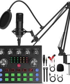 Equipo de Podcast, Mezclador de Audio con Cambiador de Voz