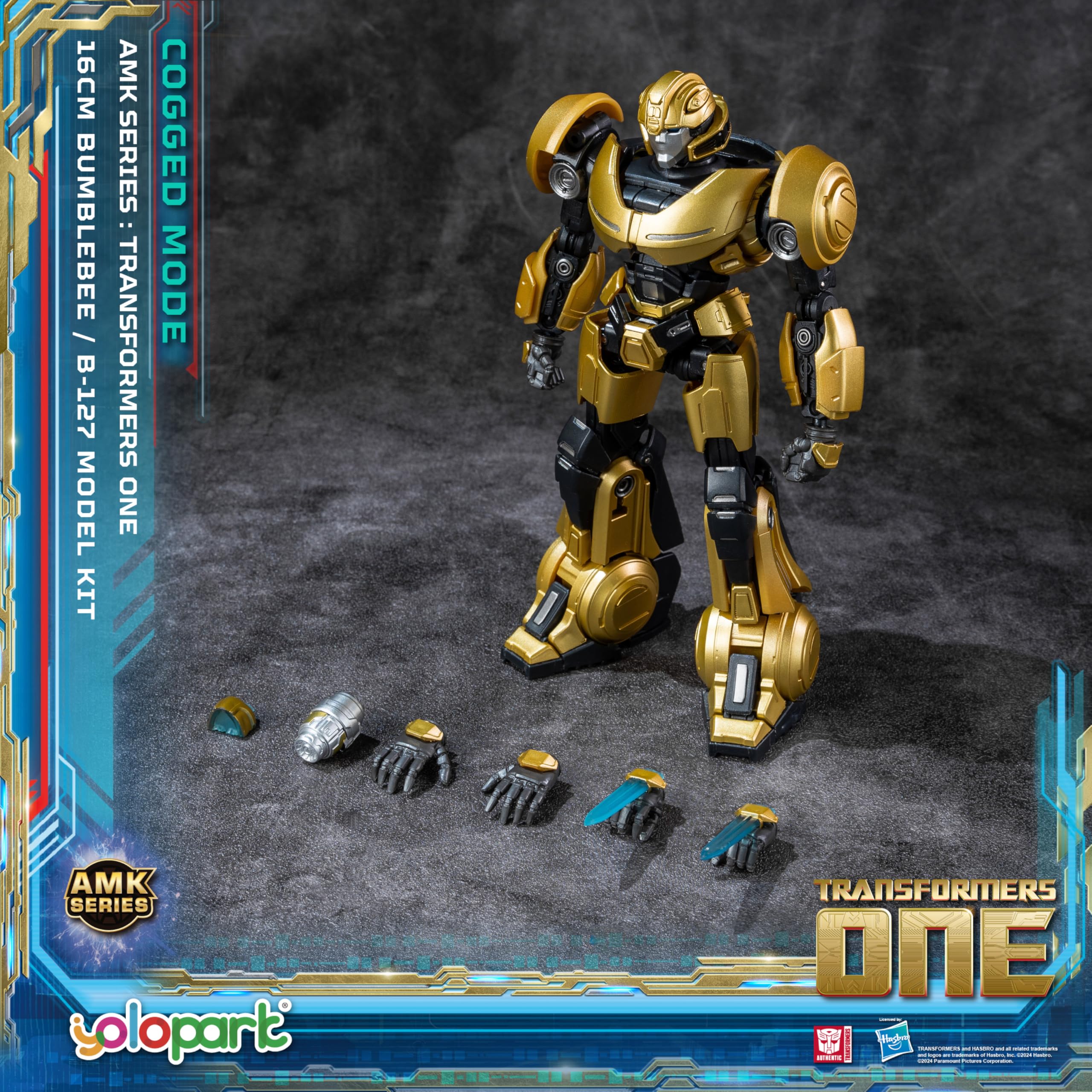 YOLOPARK Figura de Transformers Bumblebee (B-127) modo - Imagen 3