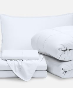 Juego de Cama Bare Home Bed-in-A-Bag de 5 Piezas - Edredón