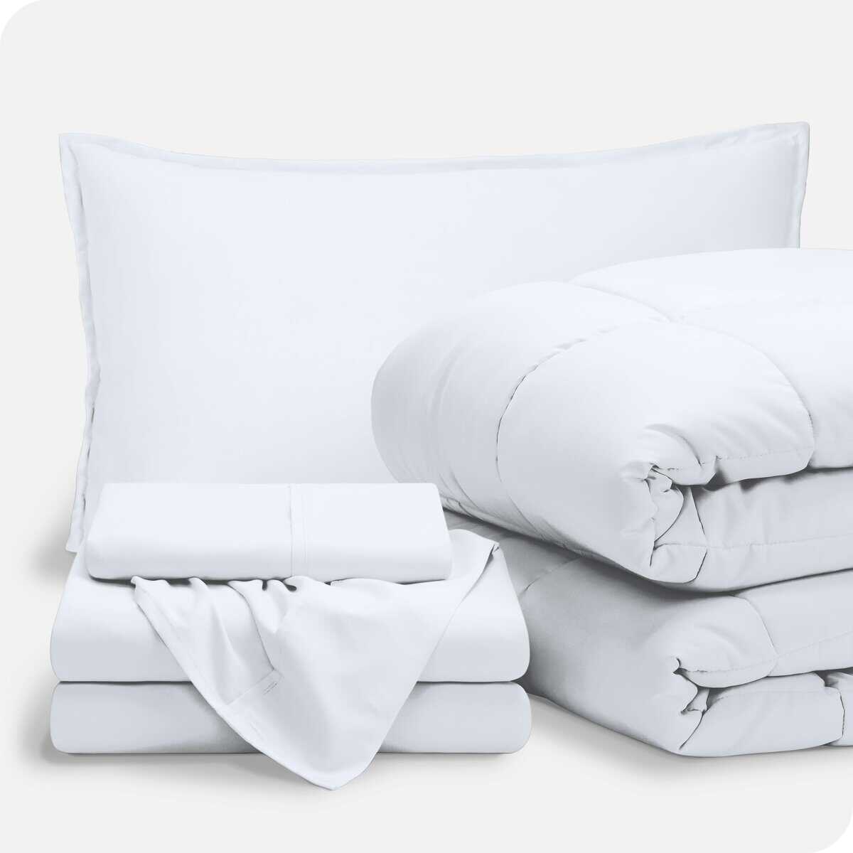 Juego de Cama Bare Home Bed-in-A-Bag de 5 Piezas - Edredón