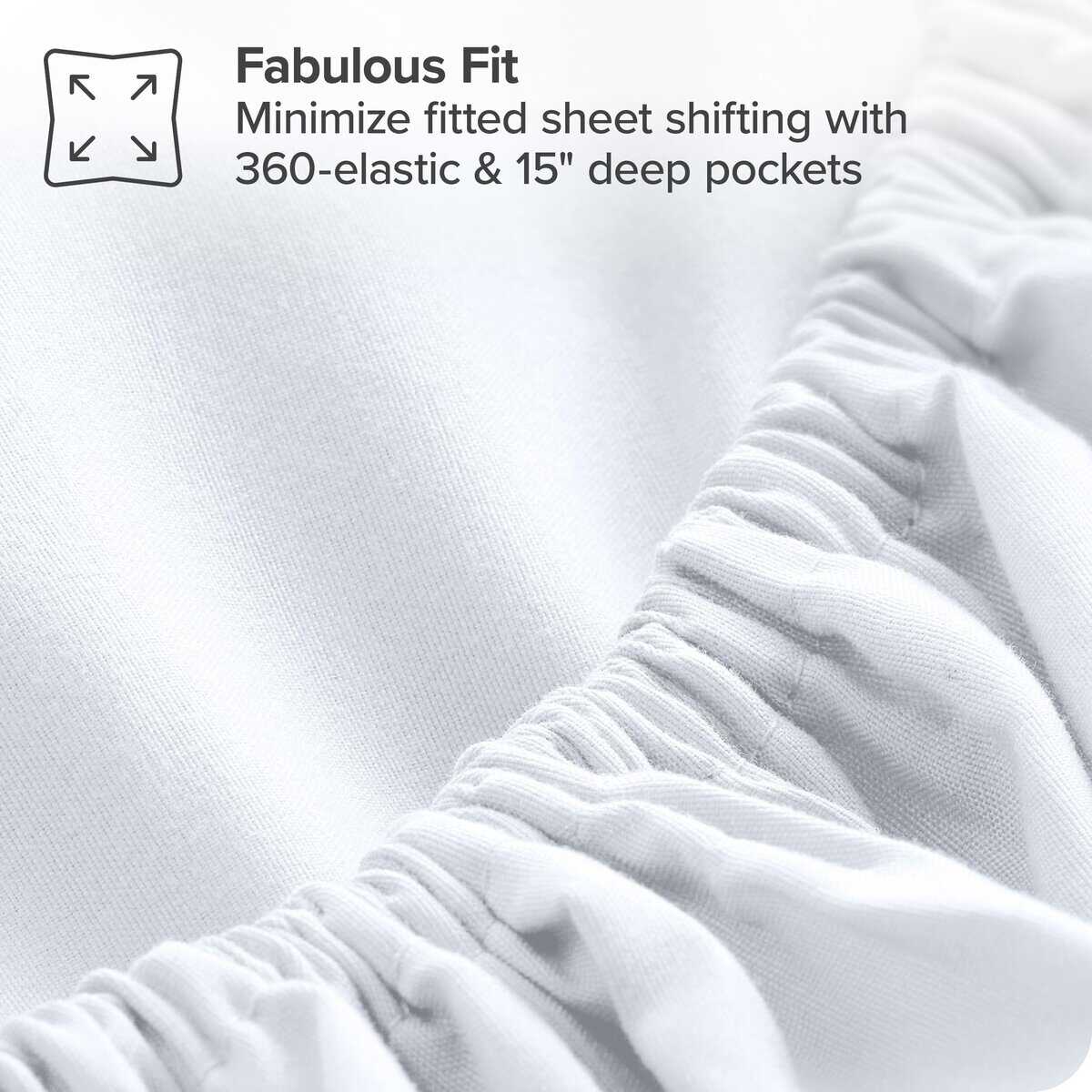 Juego de Cama Bare Home Bed-in-A-Bag de 5 Piezas - Edredón - Imagen 5