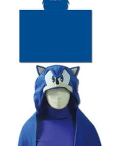 Manta con Capucha Sonic The Hedgehog 41" W x 57" H