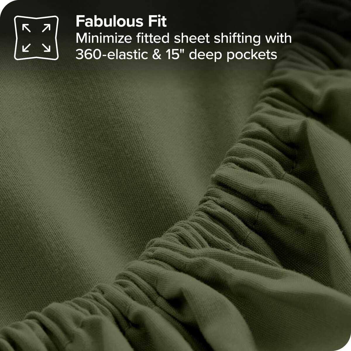 Juego de Cama en una Bolsa 7 Piezas Bare Home Comforter & - Imagen 5