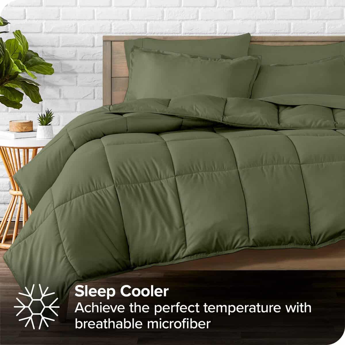 Juego de Cama en una Bolsa 7 Piezas Bare Home Comforter & - Imagen 3