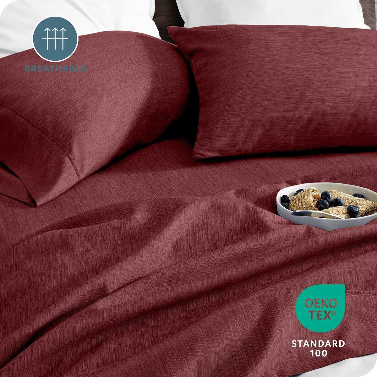 Juego de sábanas completo Bare Home - Juego de -Rosa jaspead - Imagen 6