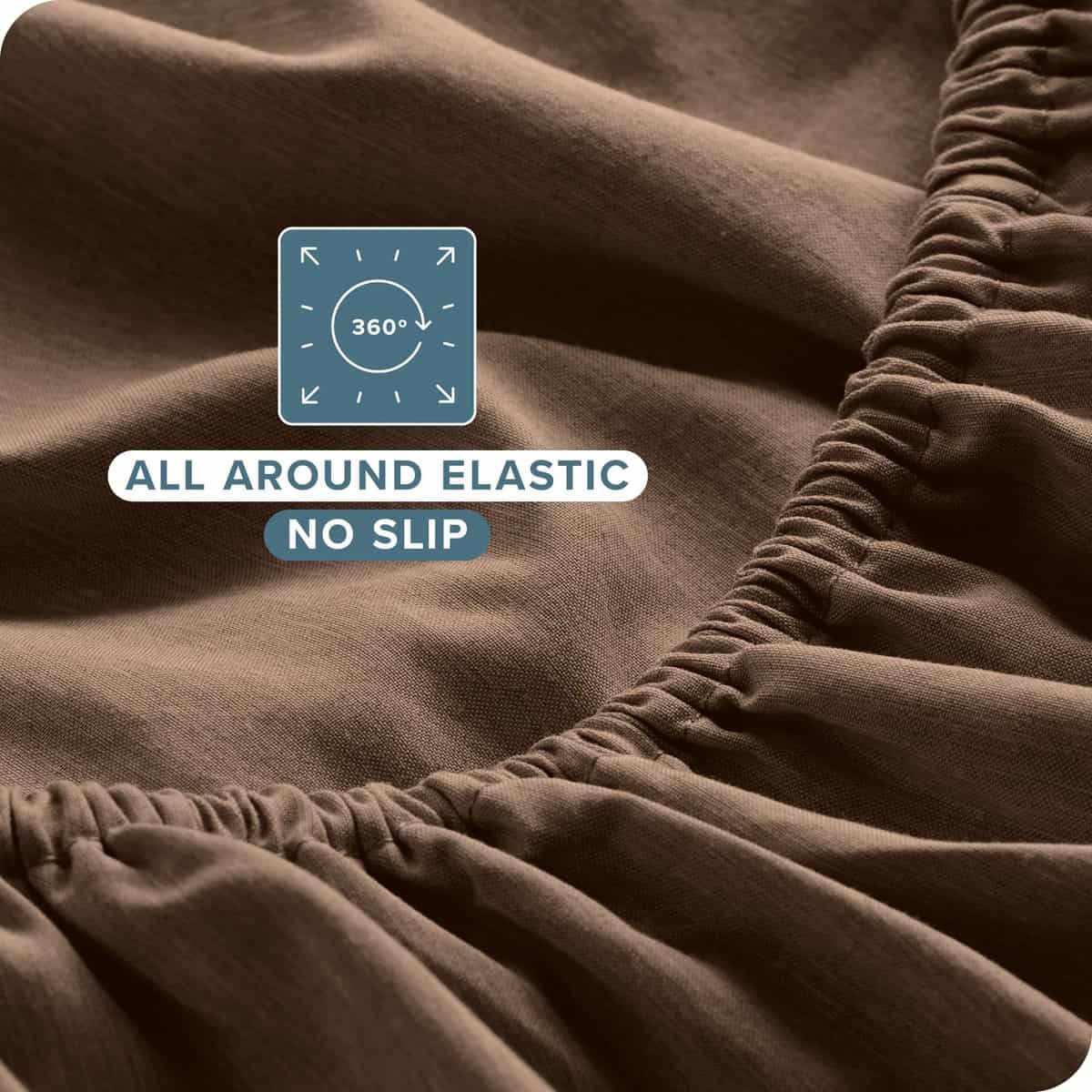 Juego de sábanas Twin XL Bare Home - Sábanas extra largas - Imagen 7