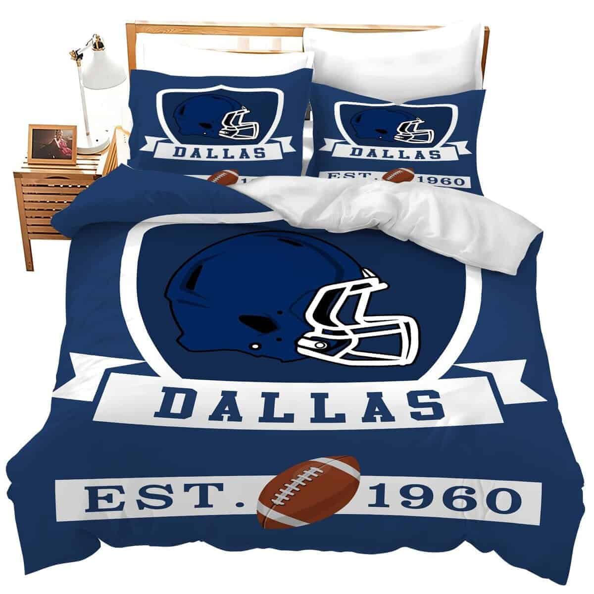 Juego de Cama Completo de Dallas para Amantes del Fútbol