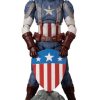 Figura de Acción MEDICOM TOY MAFEX Captain-America (Traje