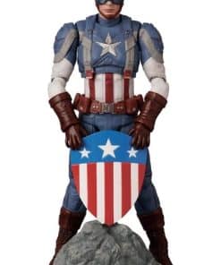 Figura de Acción MEDICOM TOY MAFEX Captain-America (Traje