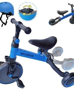 Bicicleta para Niños de 6 en 1 para Edades de -Azul
