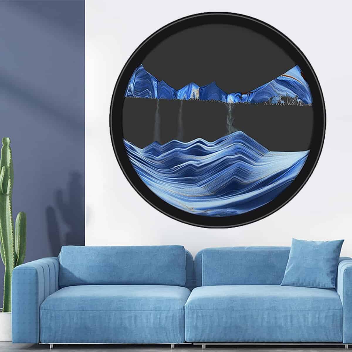 Arte en movimiento de arena TNSLGHS, Arte en -D