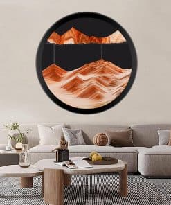 Arte en movimiento de arena TNSLGHS, arte en -Azul