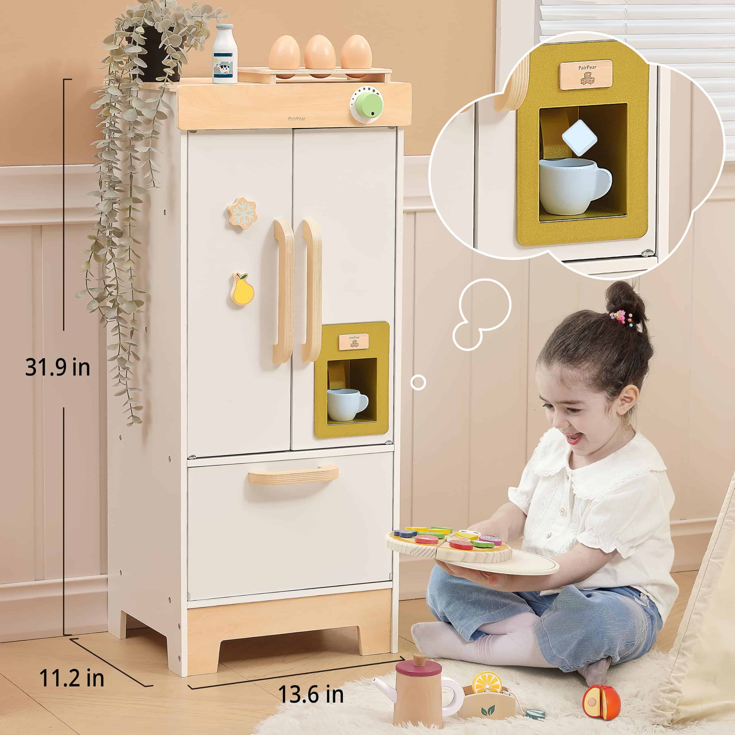 Juego de Cocina para Niños PairPear, Refrigerador de - Imagen 3
