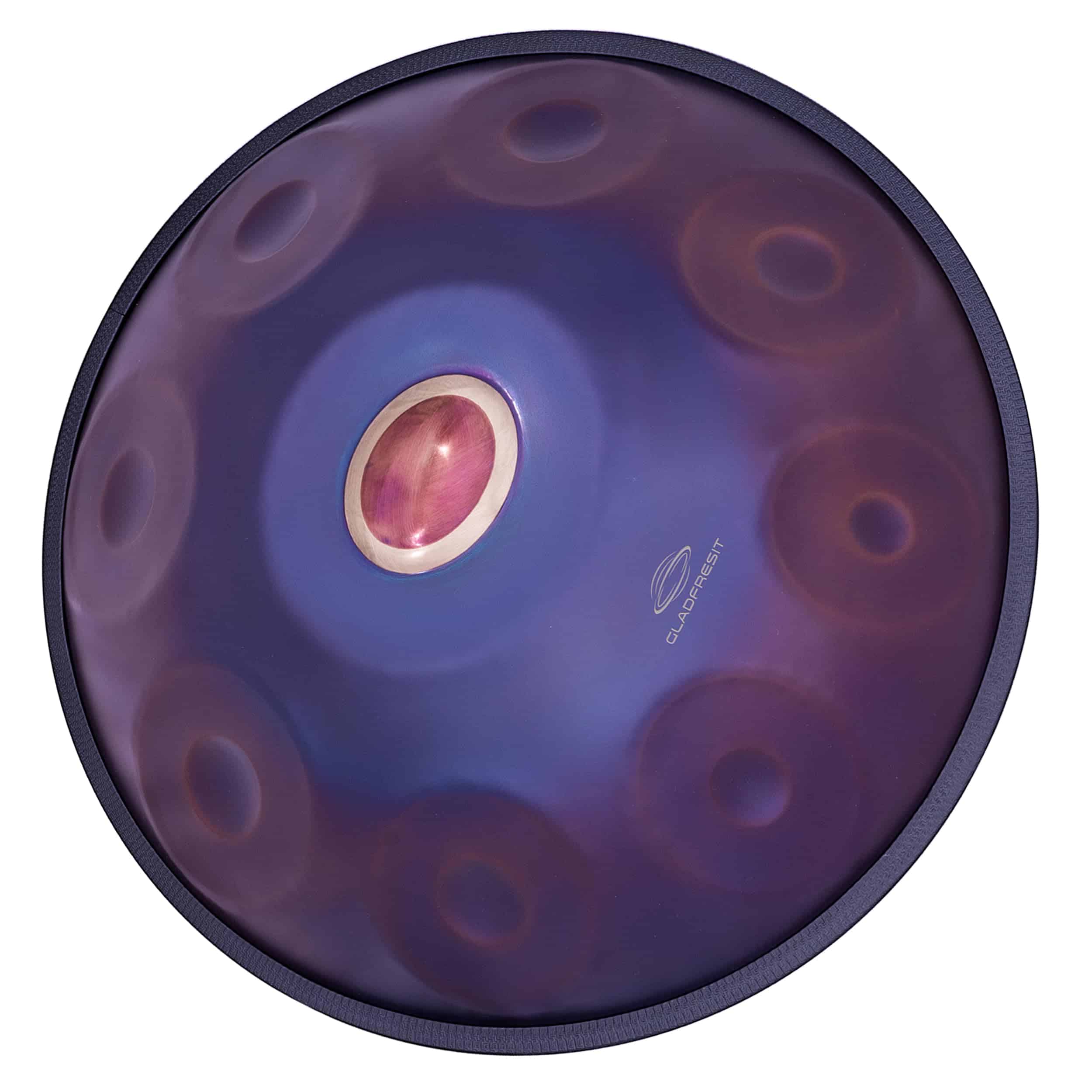 GLADFRESIT Master Series handpan, 20 pulgadas, Púrpura,