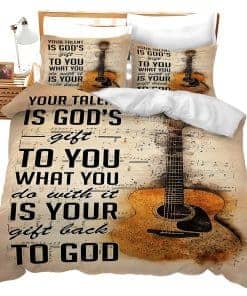 Set de Ropa de Cama de Guitarra Funda Nórdica para Cama