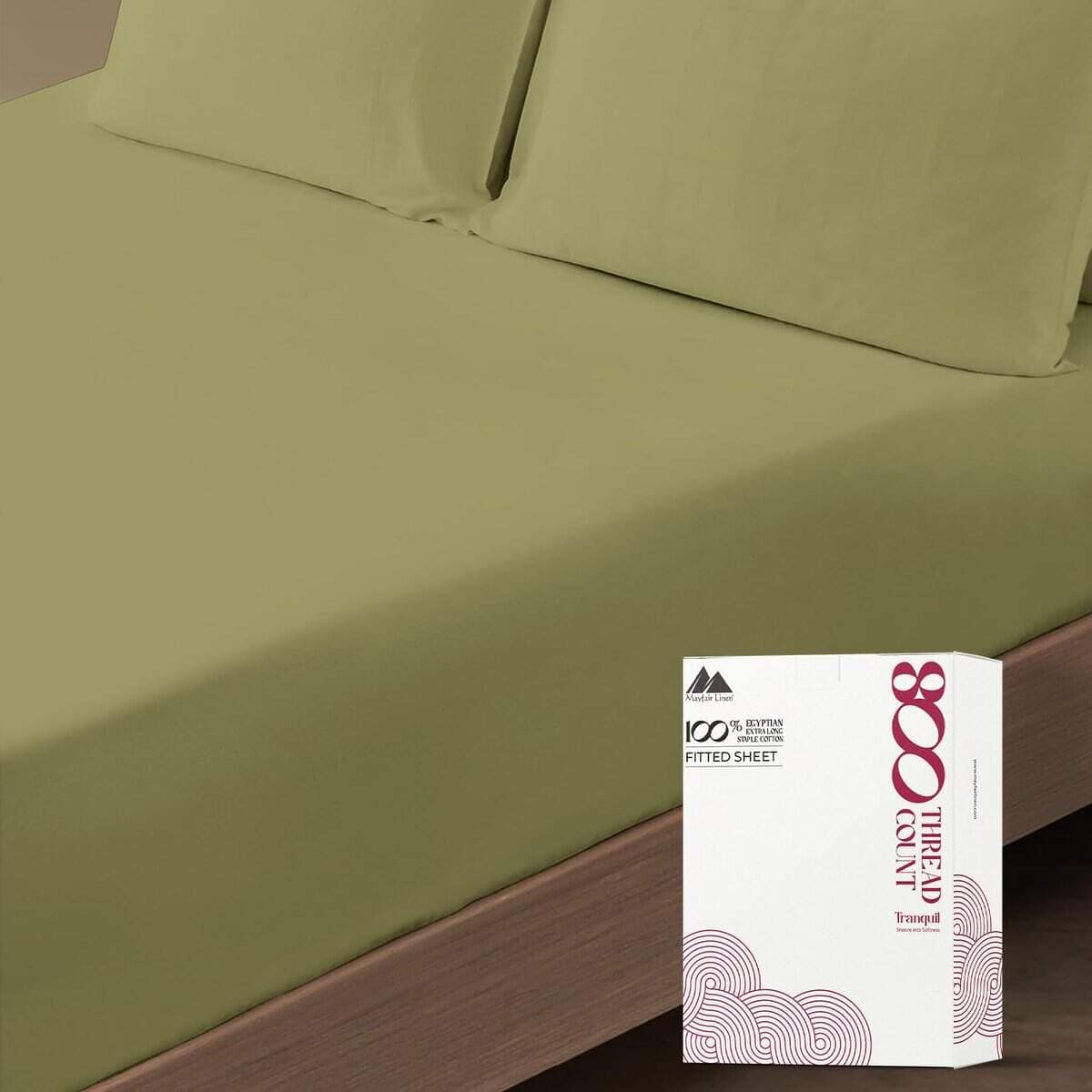 Sábana Ajustable Mayfair Linen 100% algodón egipcio de
