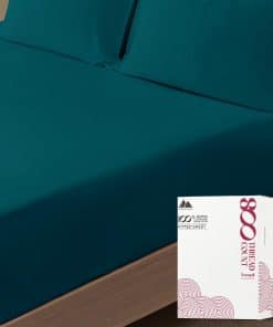 Sábana Ajustable Twin XL de 100% Algodón Egipcio de